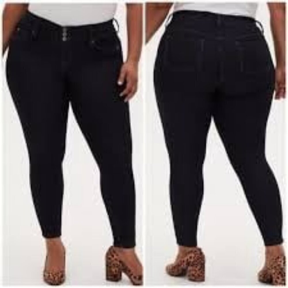 Torrid Jegging Skinny Super Stretch High-Rise Jean Dark Wash Plus Size 16R